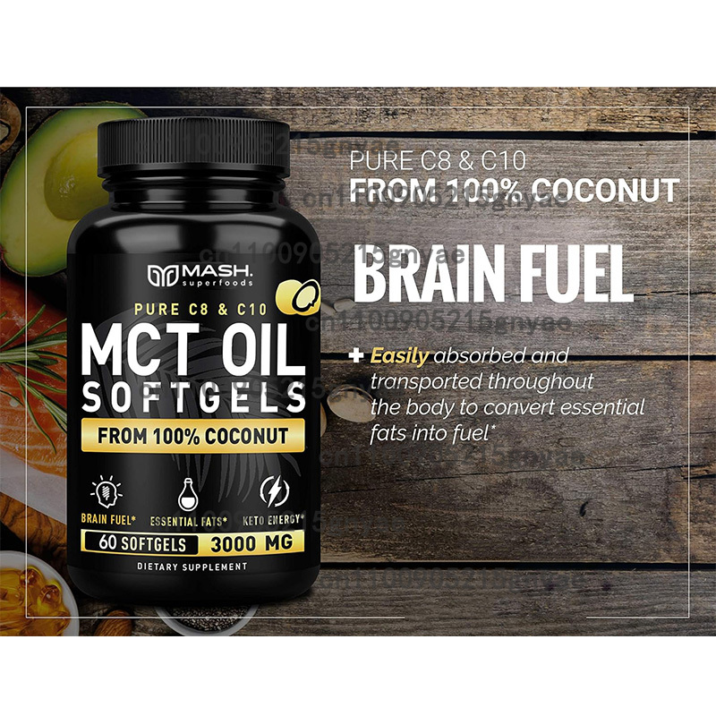 Mct Oil Coconut - น้ำมัน MCT 3600 มก. C8 C10