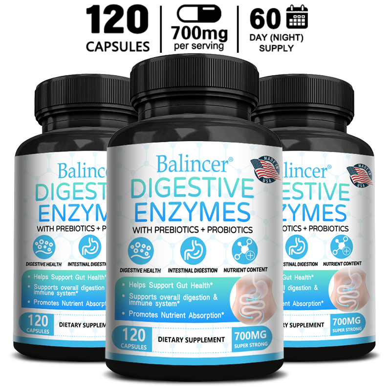 Probiotics Women Health - เอนไซม์ทางเดินอาหารพร้อมพรีไบโอติก + อาหารเสริมโปรไบโอติก - สุขภาพทางเดินอาหารและการสนับสนุนภูมิคุ้มกันสําหรับผู้ใหญ่ชายและหญิง