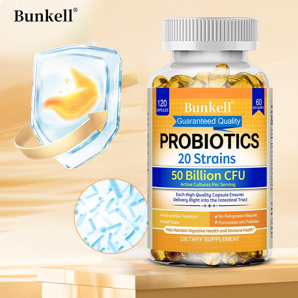 Probiotics Women Health - โปรไบโอติกส์ 50 พันล้าน CFU สำหรับผู้หญิงและผู้ชาย, ส่งเสริมสุขภาพลำไส้และระบบย่อยอาหาร,