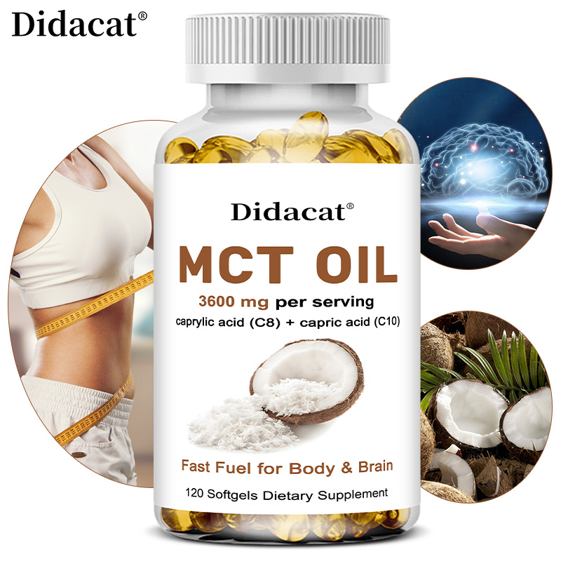 Mct Oil Coconut - น้ํามัน MCT 3600 มก. C8 C10