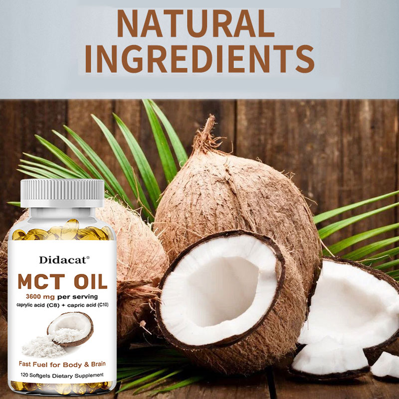 แคปซูลน้ำมัน MCT บริสุทธิ์ 300 - Mct Oil Coconut บทวิจารณ์และราคา