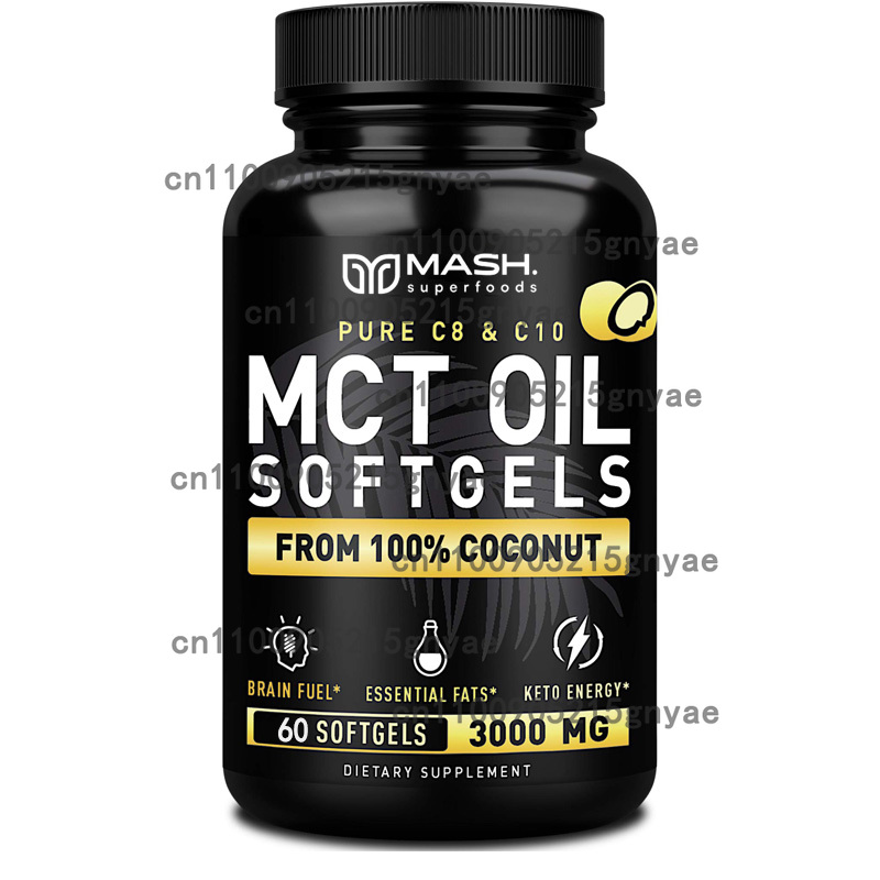 น้ำมัน MCT 3600 มก. แคปซูล C8  - Mct Oil Coconut บทวิจารณ์และราคา
