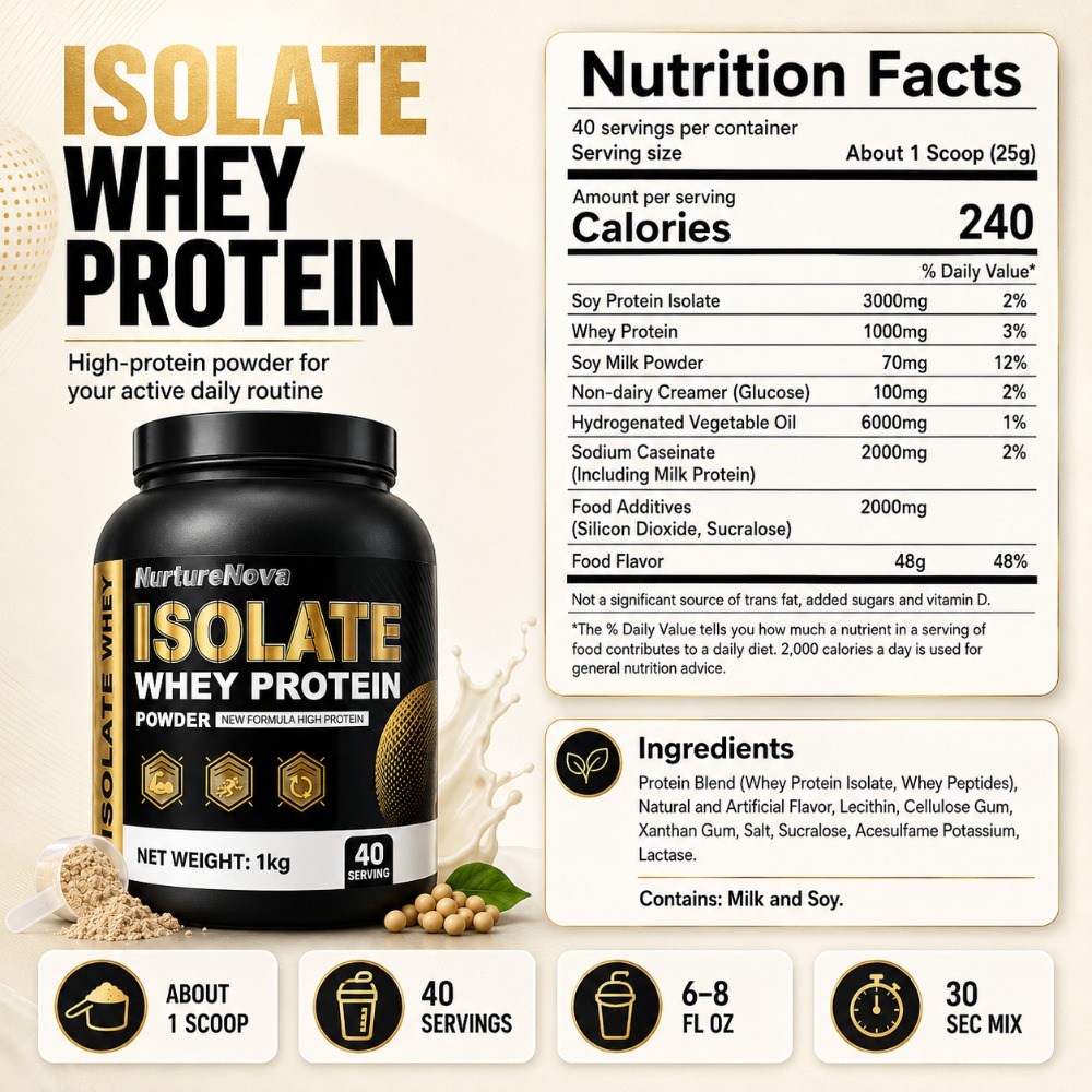 นูร์เทอร์โนวา ไอโซเลท เวย์ โปร - Nutrition Workout บทวิจารณ์และราคา
