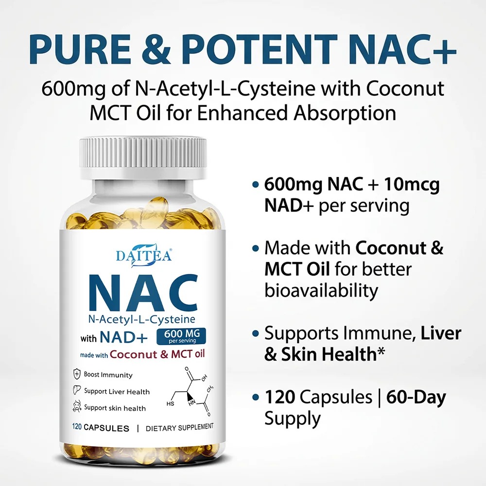 อาหารเสริม NAC แคปซูล N-อะเซทิ - Mct Oil Coconut บทวิจารณ์และราคา