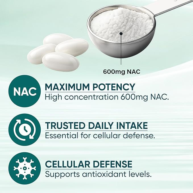 NAC 600 มก. ซอฟต์เจล ผสมน้ำมัน - Mct Oil Coconut บทวิจารณ์และราคา