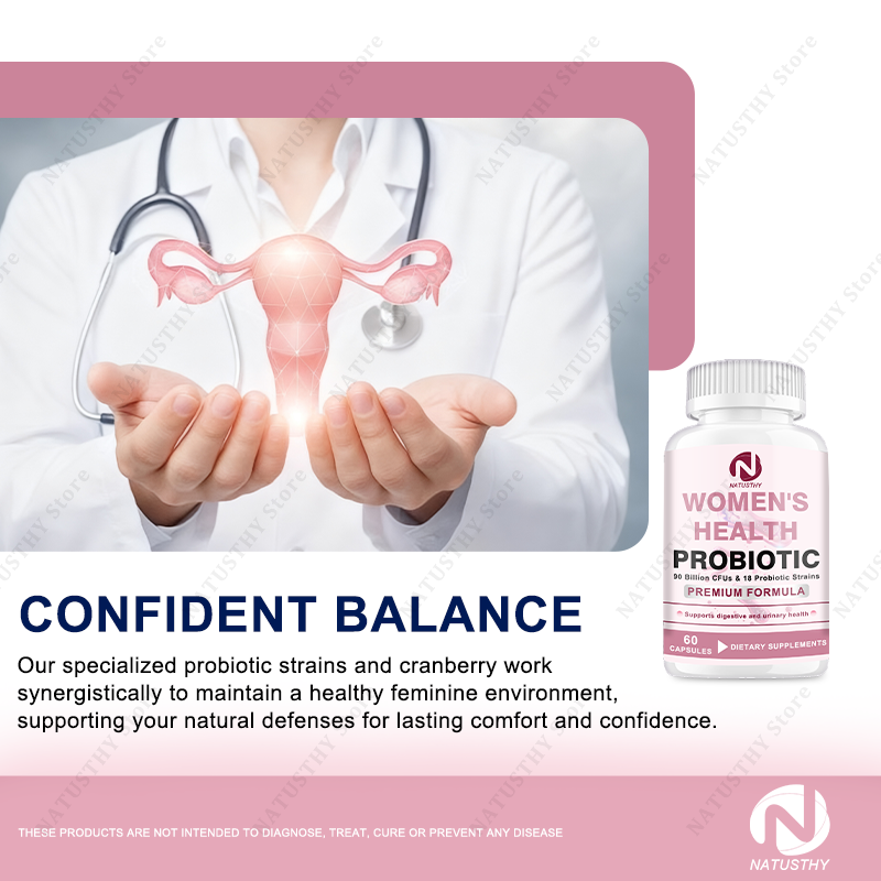 โปรไบโอติก 12 สายพันธุ์และพรีไ - Probiotics Women Health บทวิจารณ์และราคา