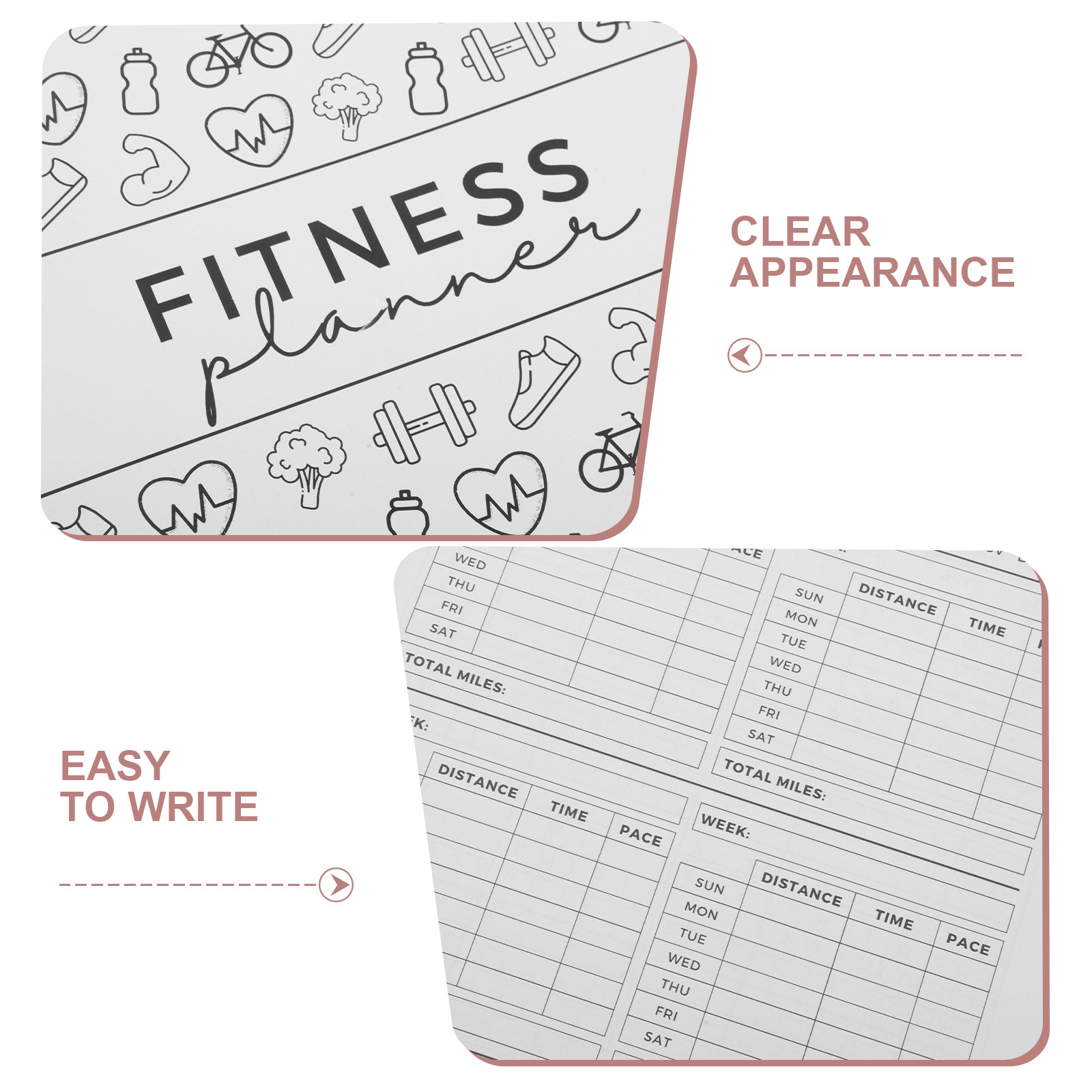 สมุดบันทึกการออกกำลังกาย 11.7x - Nutrition Workout บทวิจารณ์และราคา